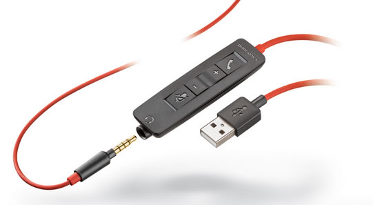 Plantroncis blackwire c3215 connettore jack usb Plantronics blackwire c3215 usb-a Jack usb